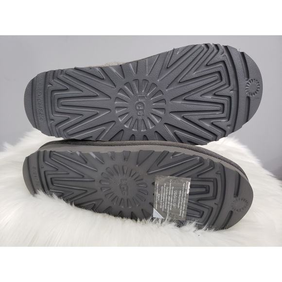 NEW WITHOUT BOX - UGG Women's Classic Cardi Cabled Knit Grey Size 6 - Picture 8 of 9